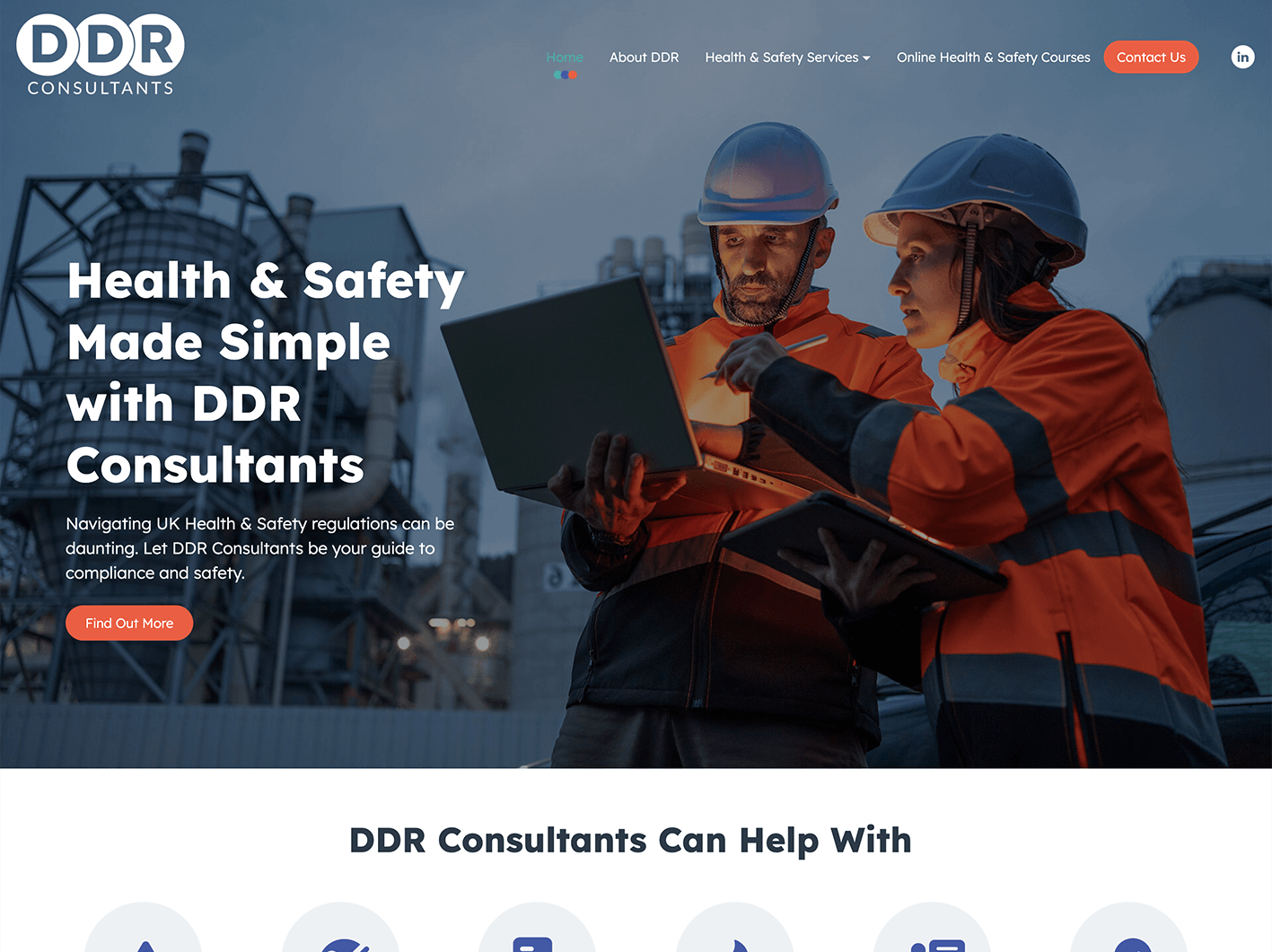 DDR Consultants Website