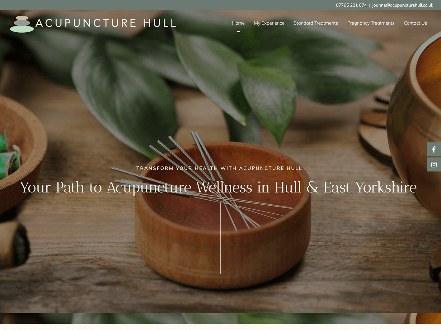 Acupuncture Hull Website