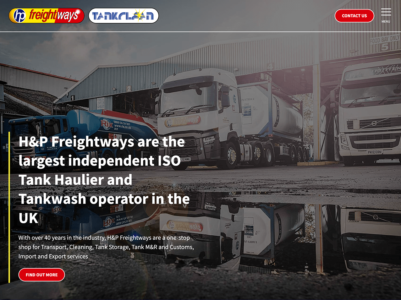 H&P freightways website