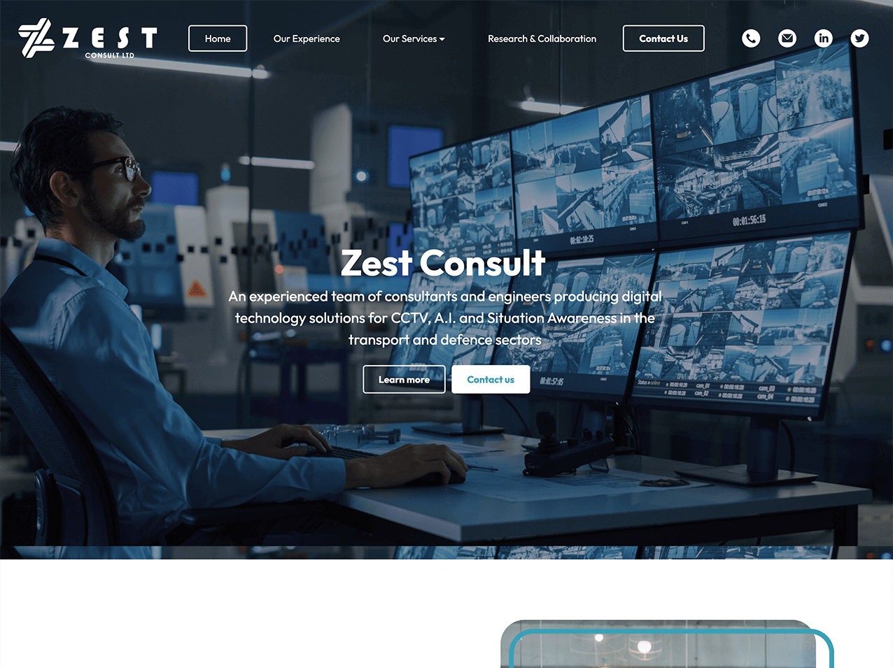 Zest Consult website by it'seeze Hull
