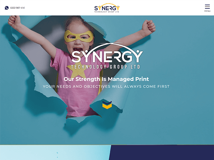 Synergy Technology Group website
