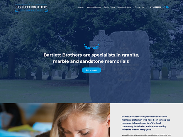 NR Burnett Website Home Page