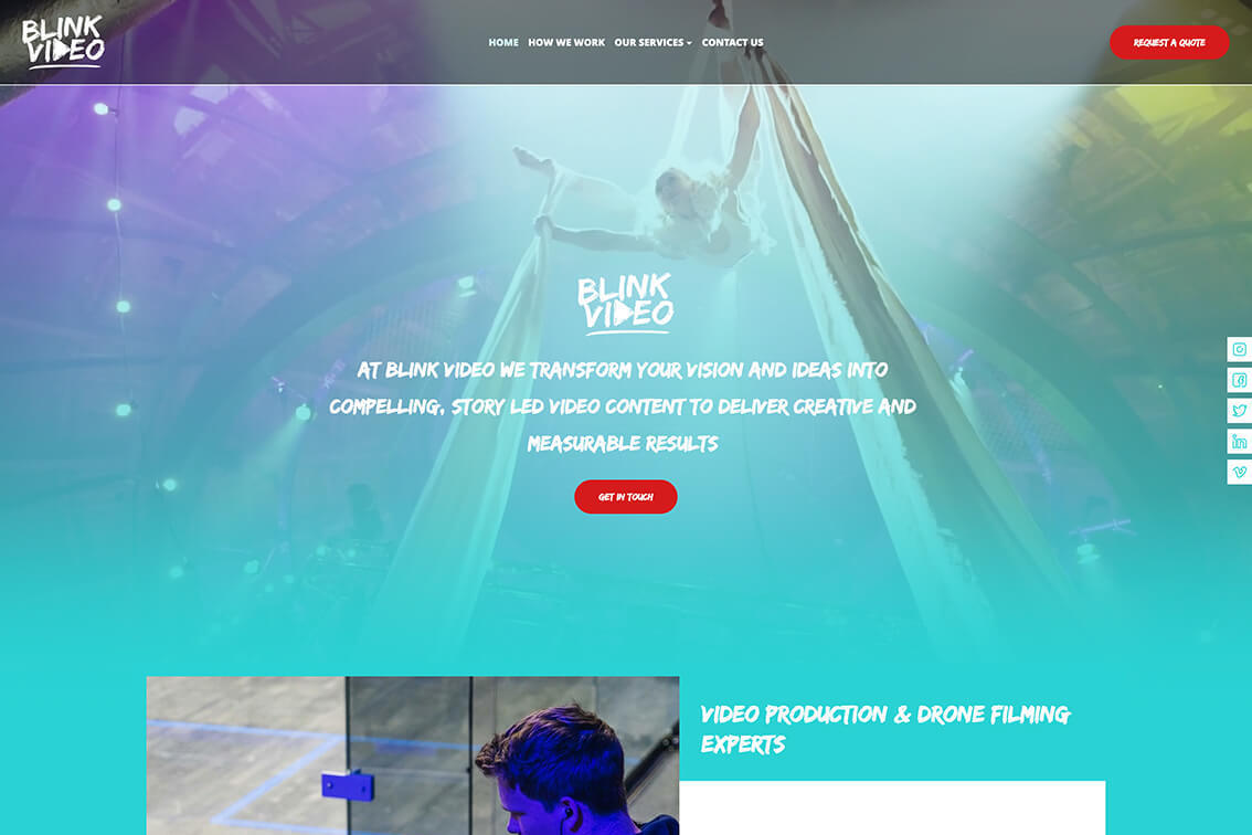 Blink video max package website by it'seeze hull